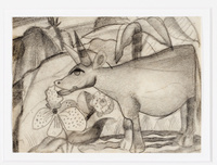 KT 2023 027
<br/>
Rund in een landschap
<br/>
<em>Kruyder, Herman Justus (1881-1935)</em>